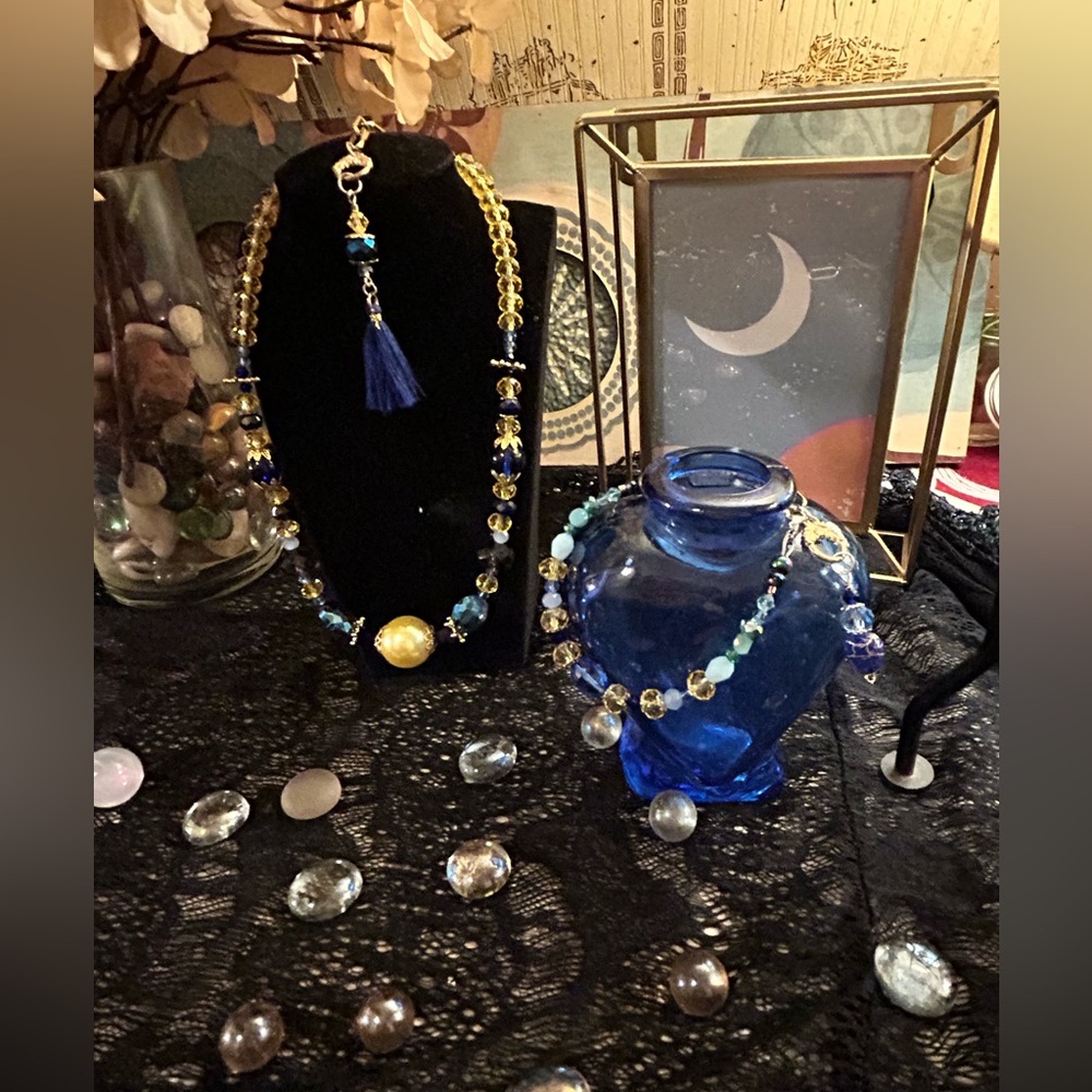 Starry Night collection necklace & bracelet